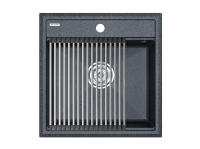 Комплект: Мойка STEPIA 50 + ролл-мат STEP PM115051-DG+R375-BS