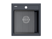 Комплект: Мойка STEPIA 45 + ролл-мат STEP PM114651-AN+R375-BS