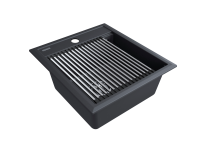 Комплект: Мойка STEPIA 45 + ролл-мат STEP PM114651-AN+R375-BS