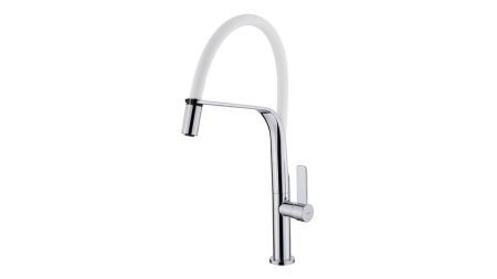Смеситель FO 997 WHITE-CHROME