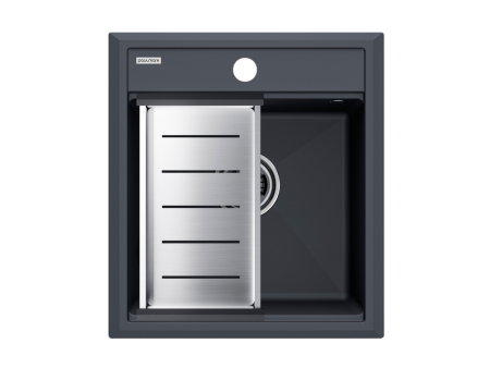 Комплект: Мойка STEPIA 45 + коландер ADVANCE PM114651-AN+A375-BS