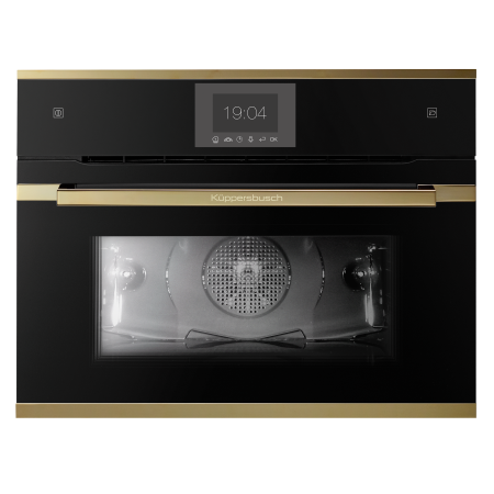 Компактный духовой шкаф с паром CBD 6550.0 S4 Gold