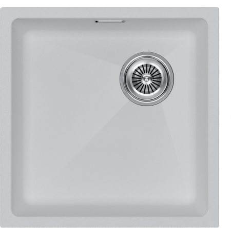Мойка LUMI 45 UNI-SKEW LU45SK-WH