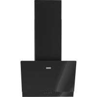 Наклонная вытяжка TEMPER 50 BK, черный