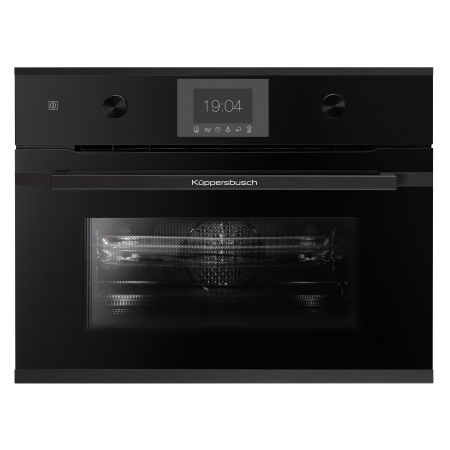 Компактный духовой шкаф с микроволнами CBM 6350.0 S5 Black Velvet