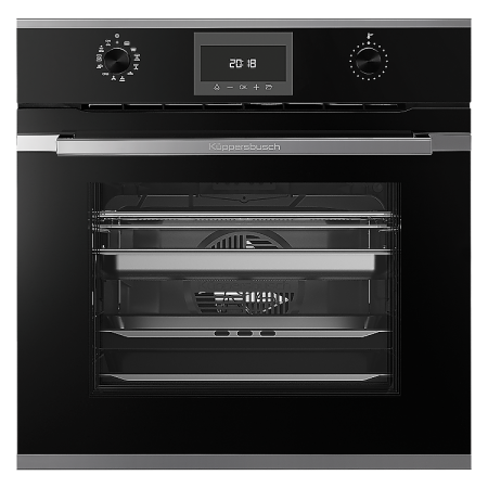 Духовой шкаф с паром BD 6340.0 S3 Silver Chrome