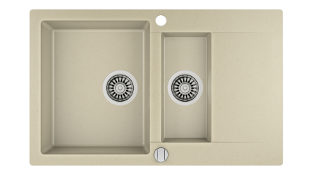 Кухонная мойка CLIVO 60 B-TQ 1½B 1D TOPAZ BEIGE