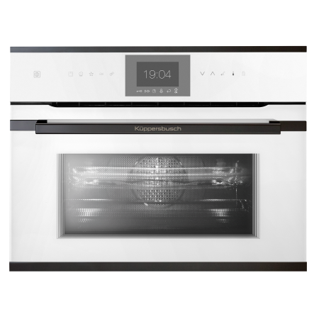 Компактный духовой шкаф с микроволнами CBM 6550.0 W2 Black Chrome