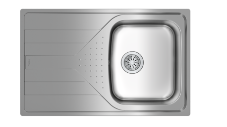 Кухонная мойка UNIVERSE 45 T-XP 1B 1D POLISHED