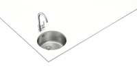 Кухонная мойка BE Ø390 POLISHED