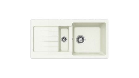 Кухонная мойка KEA 60 B-TG 1½B 1D WHITE