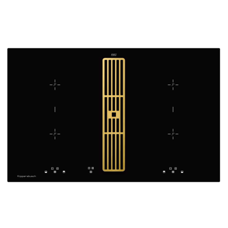 Индукционная варочная панель с вытяжкой KMI 8500.0 SR Gold