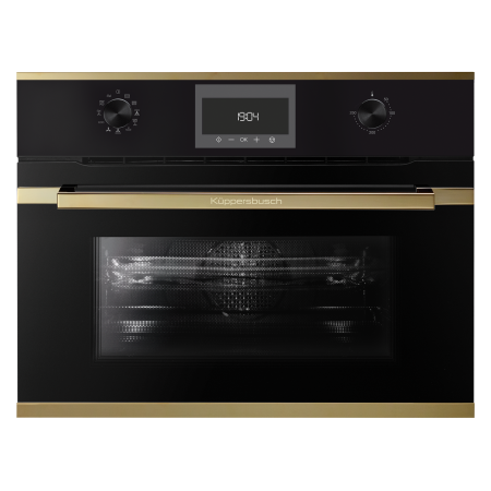 Компактный духовой шкаф с микроволнами CBM 6330.0 S4 Gold
