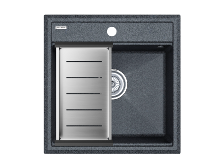 Комплект: Мойка STEPIA 50 + коландер ADVANCE PM115051-DG+A375-BS