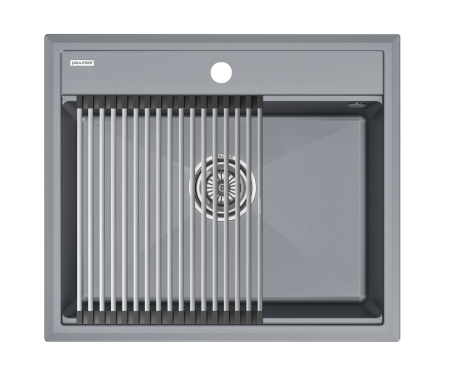 Комплект: Мойка STEPIA 60 + ролл-мат STEP PM115951-GRM+R375-BS