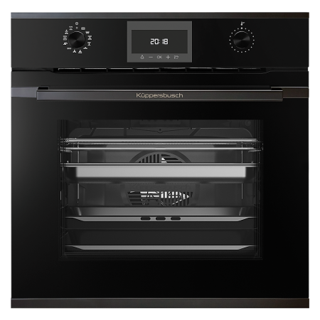 Духовой шкаф с паром BD 6340.0 S2 Black Chrome
