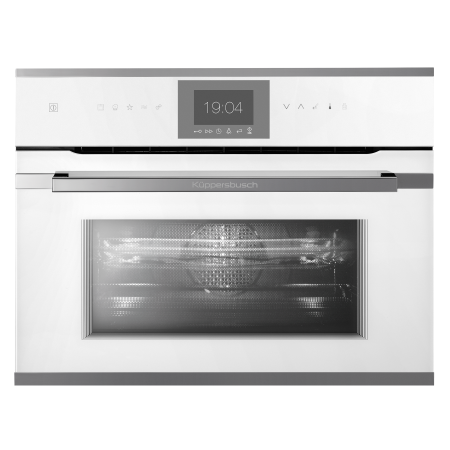 Компактный духовой шкаф с микроволнами CBM 6550.0 W3 Silver Chrome