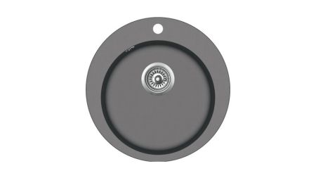 Кухонная мойка CLAVE 45 B-TQ 1B ALUGRAUMETALLIC