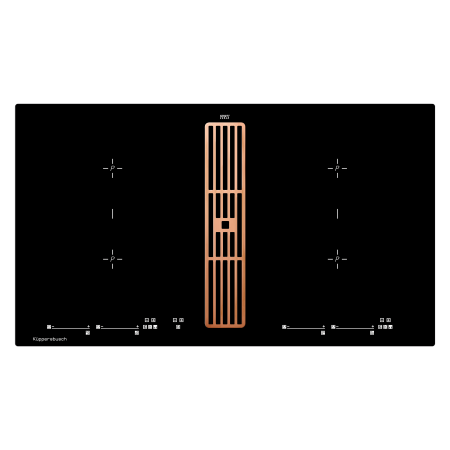 Индукционная варочная панель с вытяжкой KMI 9800.0 SR Copper