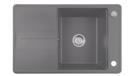 Кухонная мойка ESTELA 50 B-TQ 1B 1D ALUGRAUMETALLIC