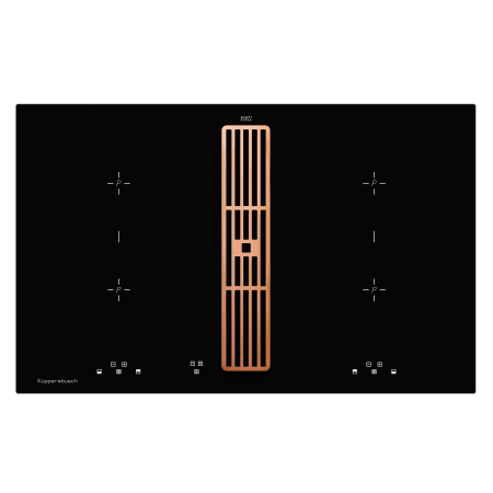 Индукционная варочная панель с вытяжкой KMI 8500.0 SR Copper