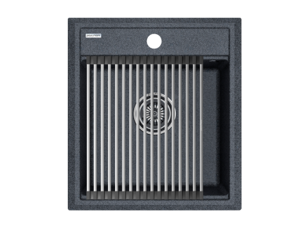 Комплект: Мойка STEPIA 45 + ролл-мат STEP PM114651-DG+R375-BS