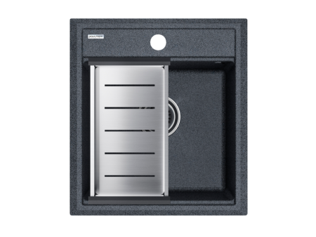 Комплект: Мойка STEPIA 45 + коландер ADVANCE PM114651-DG+A375-BS