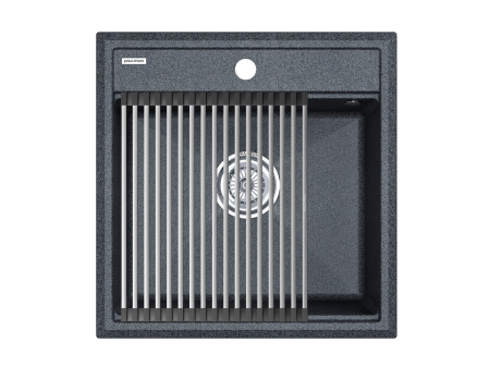 Комплект: Мойка STEPIA 50 + ролл-мат STEP PM115051-DG+R375-BS