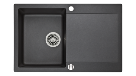 Кухонная мойка CLIVO 45 B-TQ 1B 1D ONYX BLACK