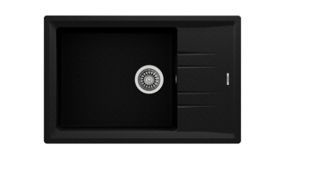 Кухонная мойка STONE 60 S-TG 1B 1D METALLIC BLACK