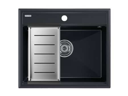 Комплкет: Мойка STEPIA 60 + коландер ADVANCE PM115951-BLM+A375-BS